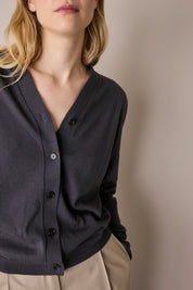 Cardigan sottile in cotone