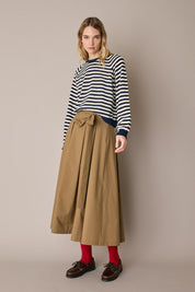 Maglia girocollo a righe