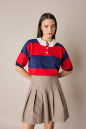 Polo rugby a maniche corte