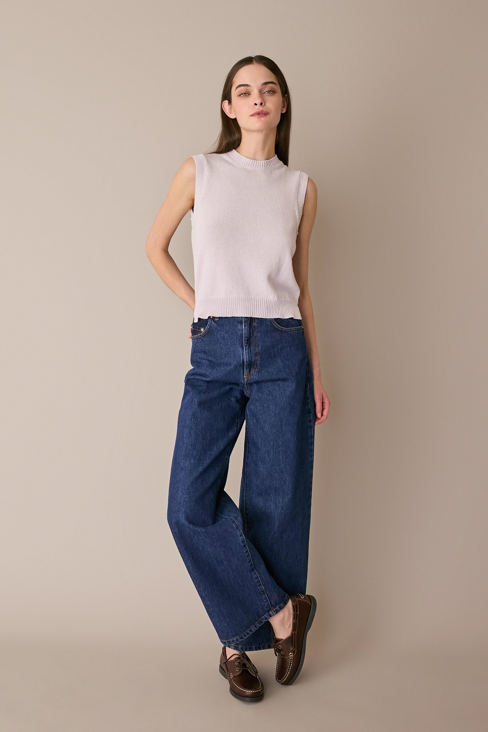 Gilet sottile in cotone