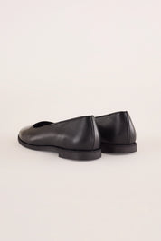 ballerine con fondo in gomma – cashott copenhagen per look casual, nero