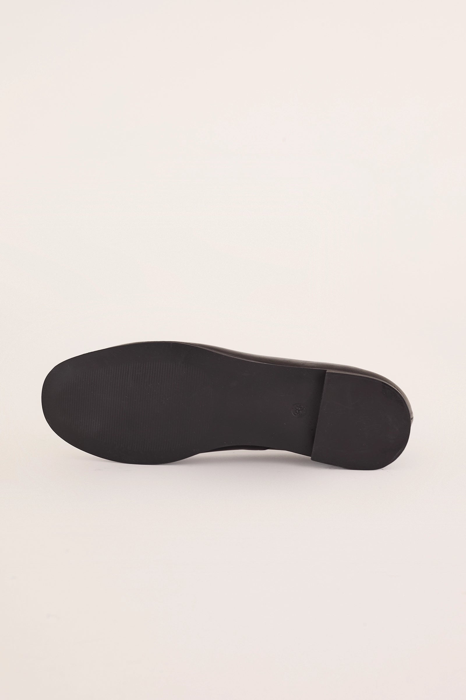 ballerine con fondo in gomma – cashott copenhagen nero, pelle scamosciata, per look casual