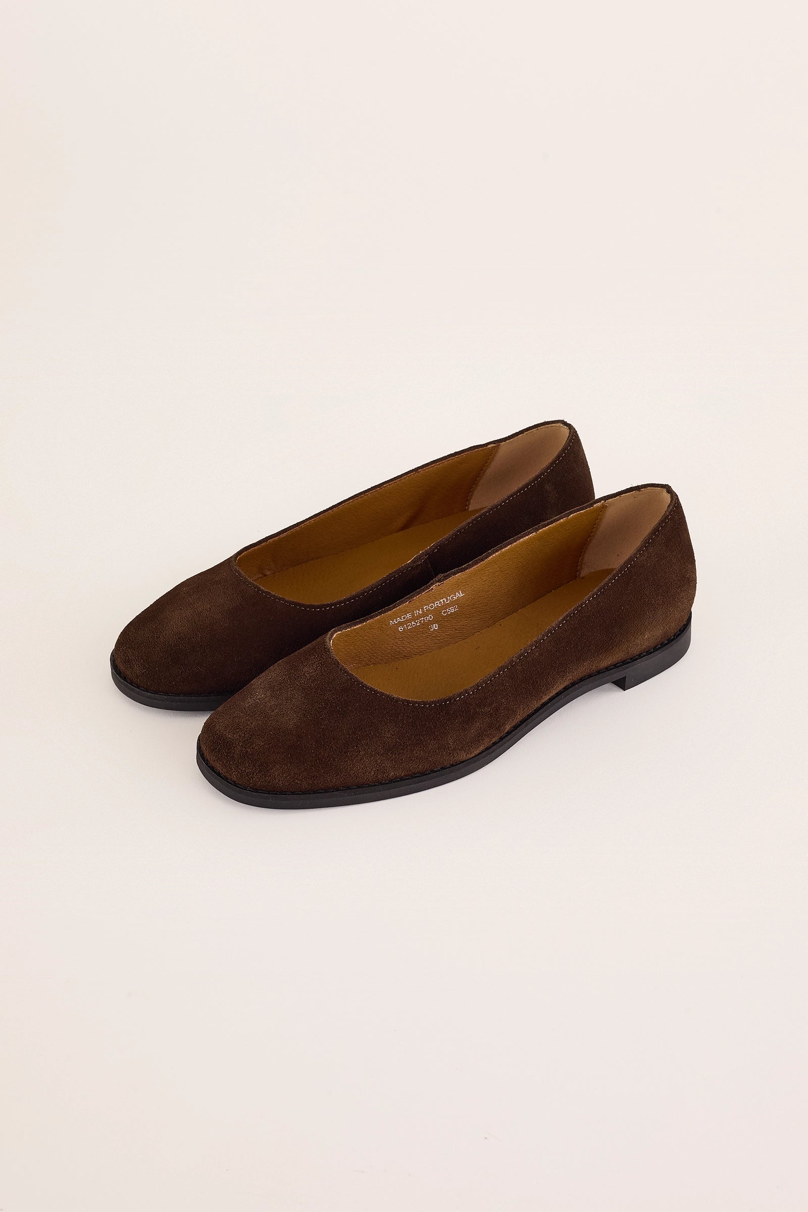 ballerine con fondo in gomma – cashott copenhagen nero per look eleganti