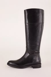 stivali cavallerizza con fondo in gomma nero, made in italy