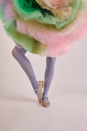 Woven leather Mary Janes