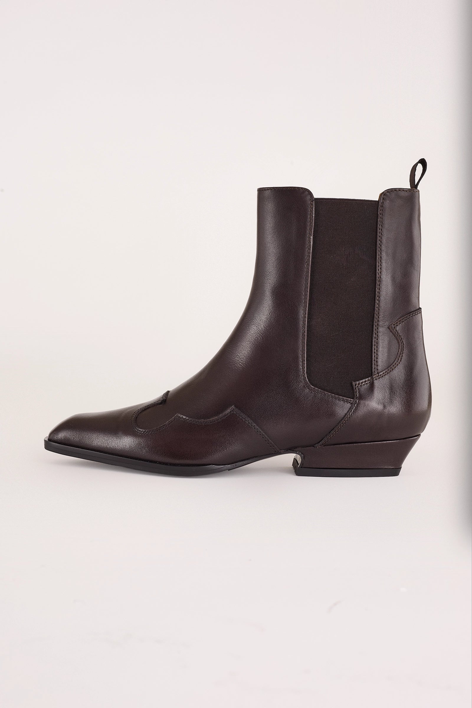 stivaletti texani, made in italy, caffe