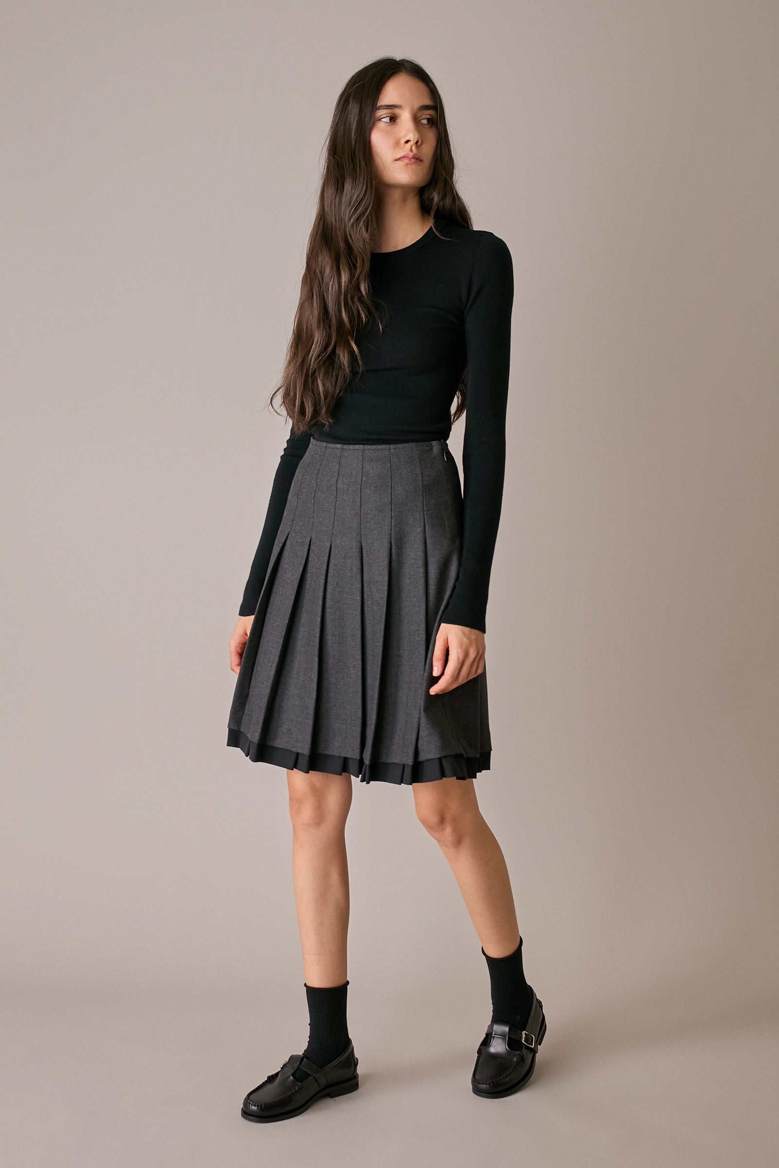 Extra-fine merino wool crewneck sweater