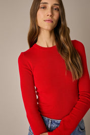 Extra-fine merino wool crewneck sweater
