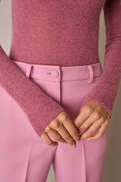 Alpaca and mohair slim-fit sweater