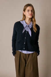 Cardigan in mohair