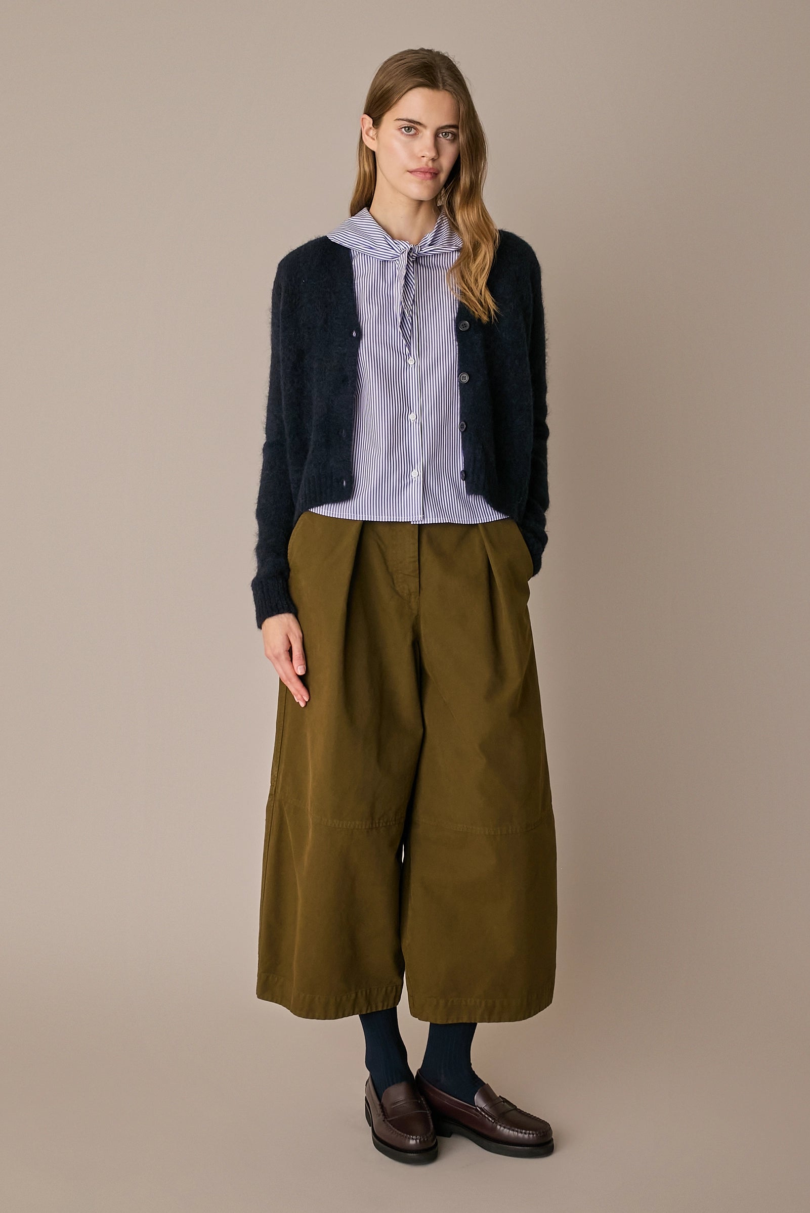 Cardigan in mohair