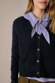 Cardigan in mohair