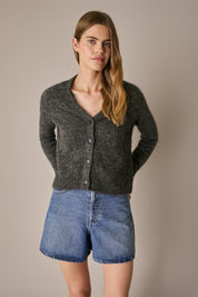 Cardigan in mohair