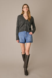 Cardigan in mohair