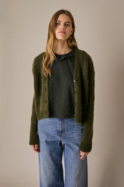 Cardigan in mohair