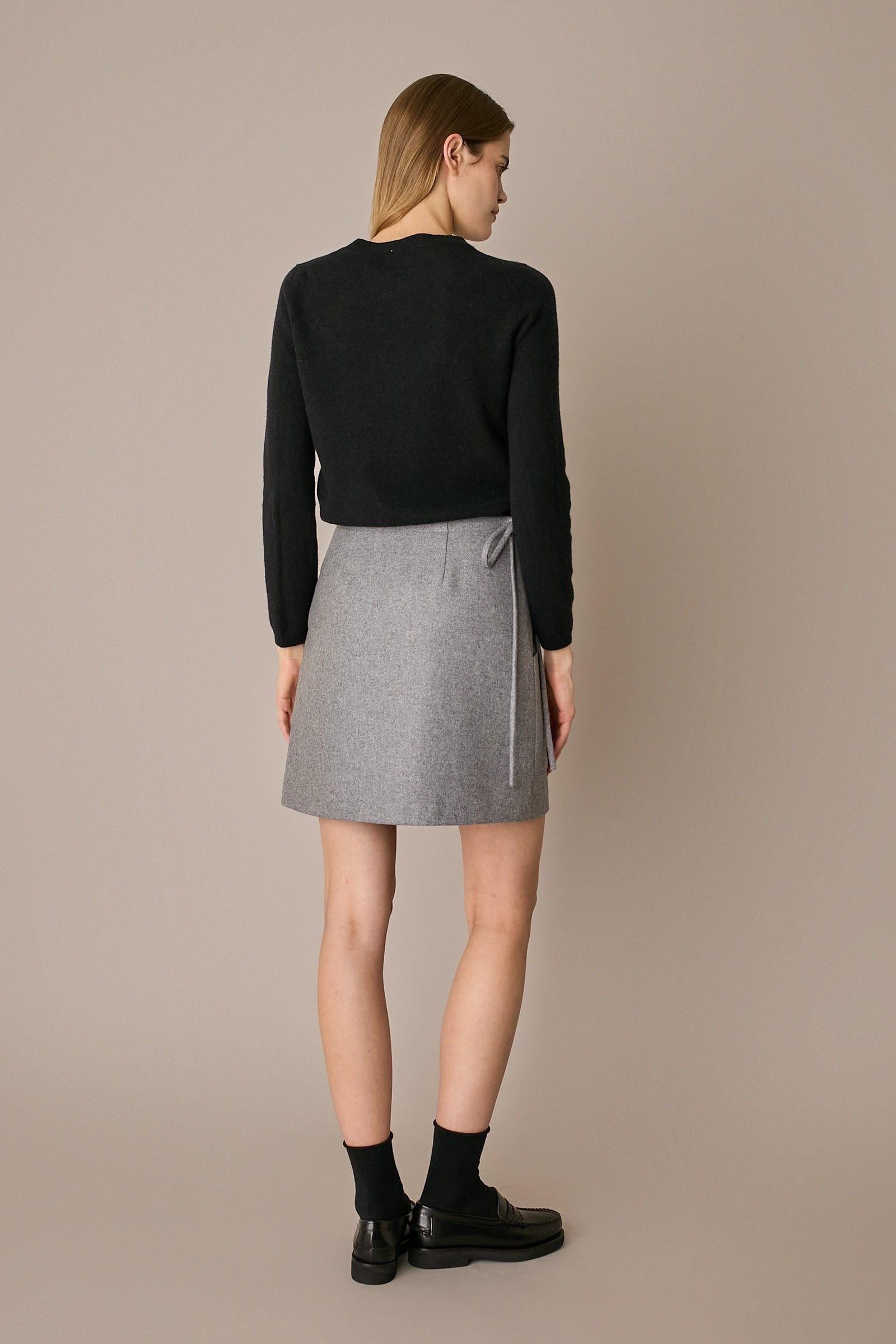 Wool and cashmere sweater