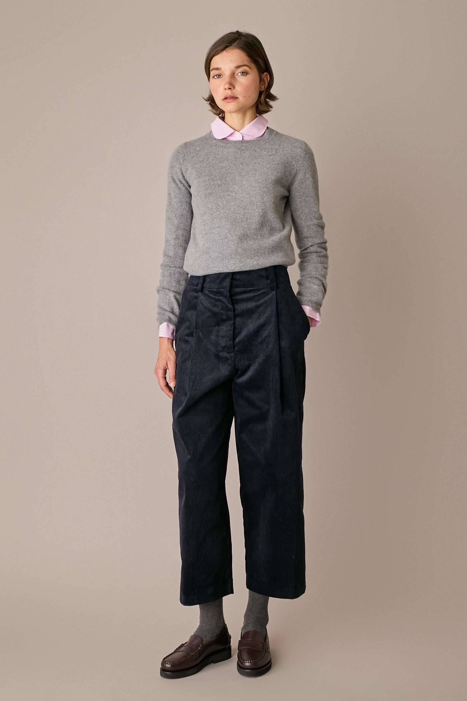 Maglia in lana e cashmere