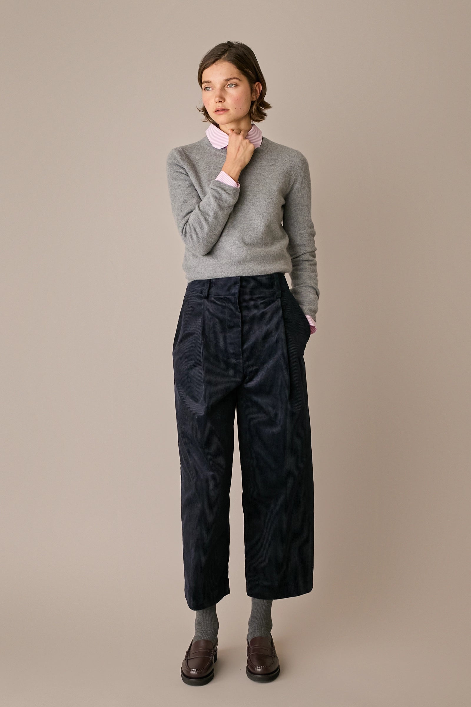 Maglia in lana e cashmere