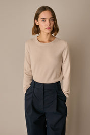 Wool and cashmere sweater