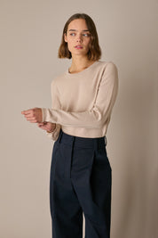 Wool and cashmere sweater