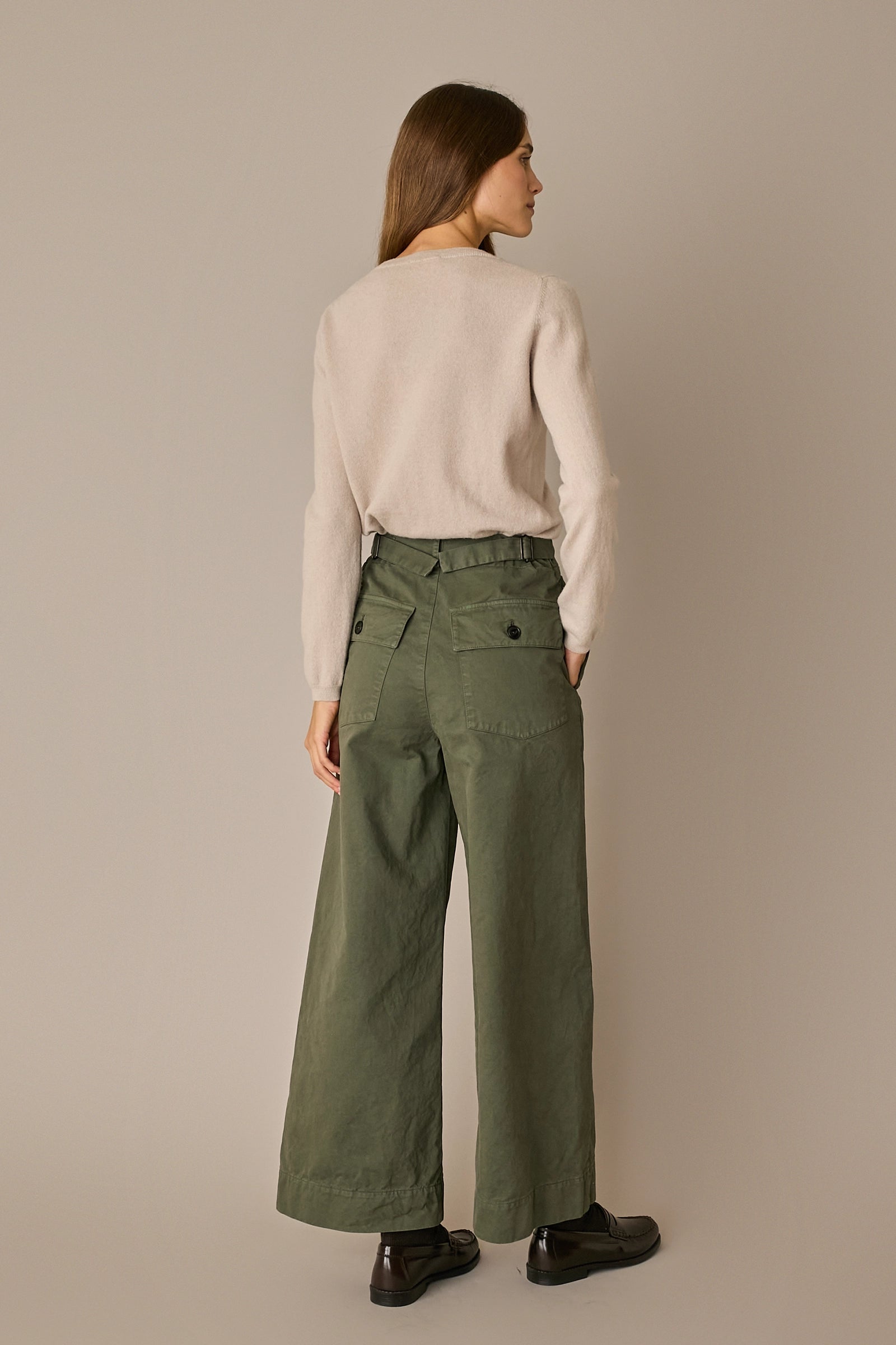 Wool and cashmere sweater