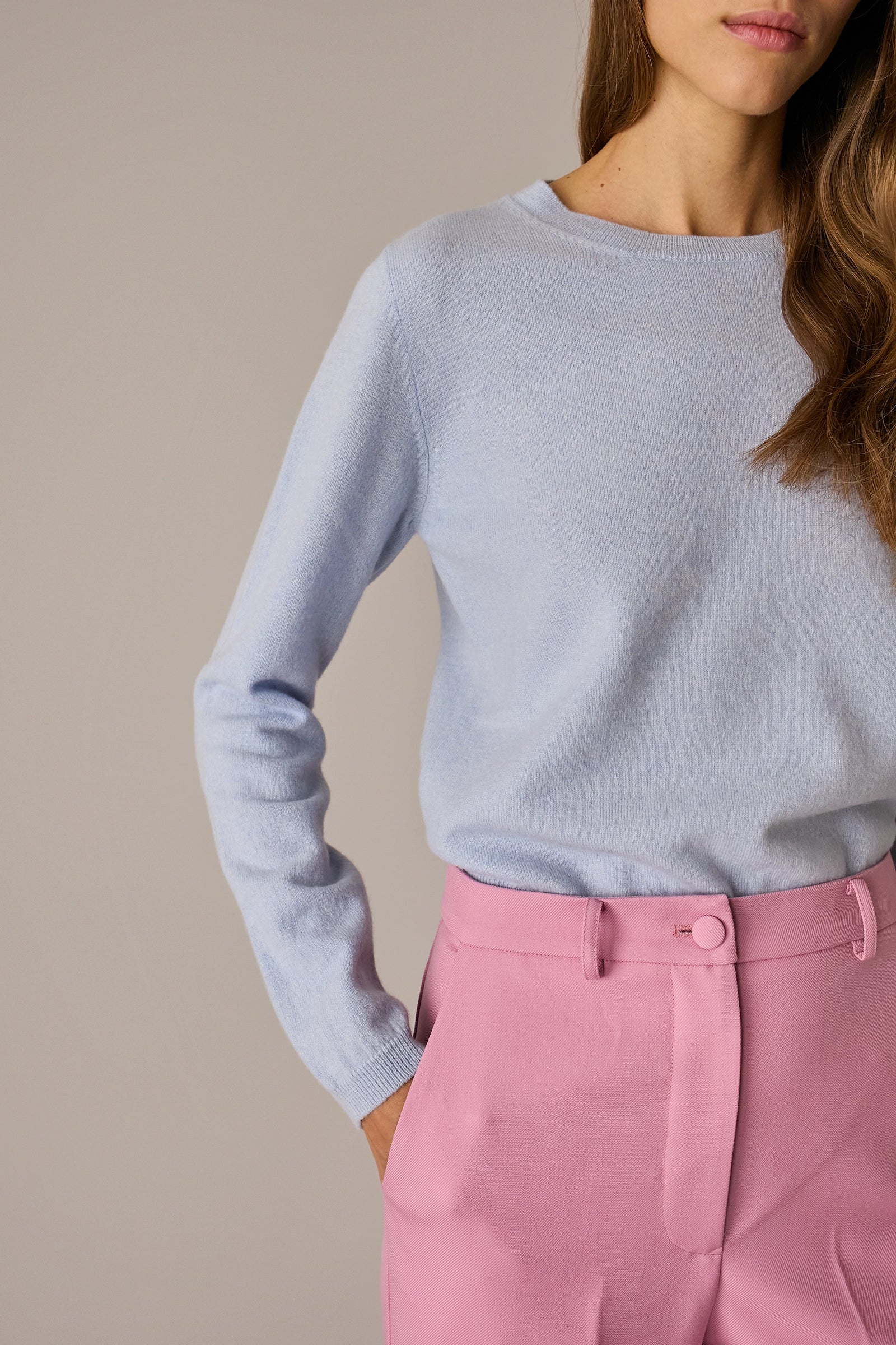 Wool and cashmere sweater