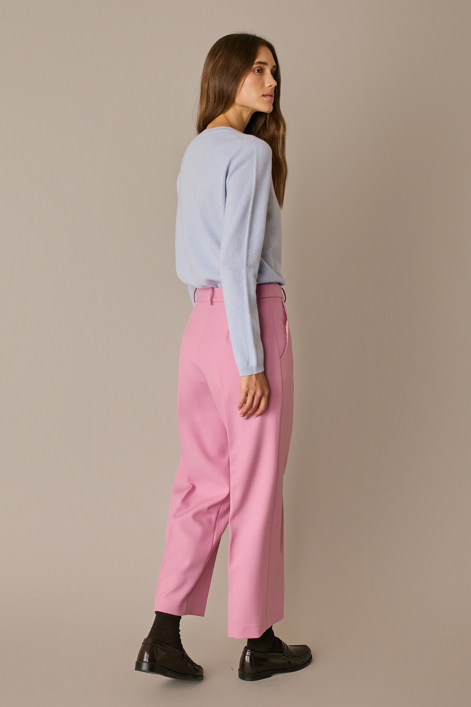 Wool and cashmere sweater