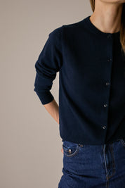 Cardigan in puro cashmere