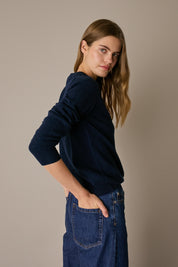 Cardigan in puro cashmere