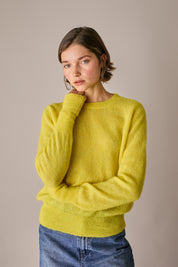 Alpaca crew-neck sweater