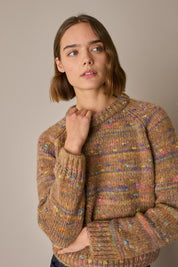 Multicolor crewneck sweater