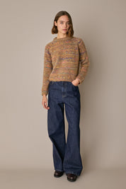 Multicolor crewneck sweater