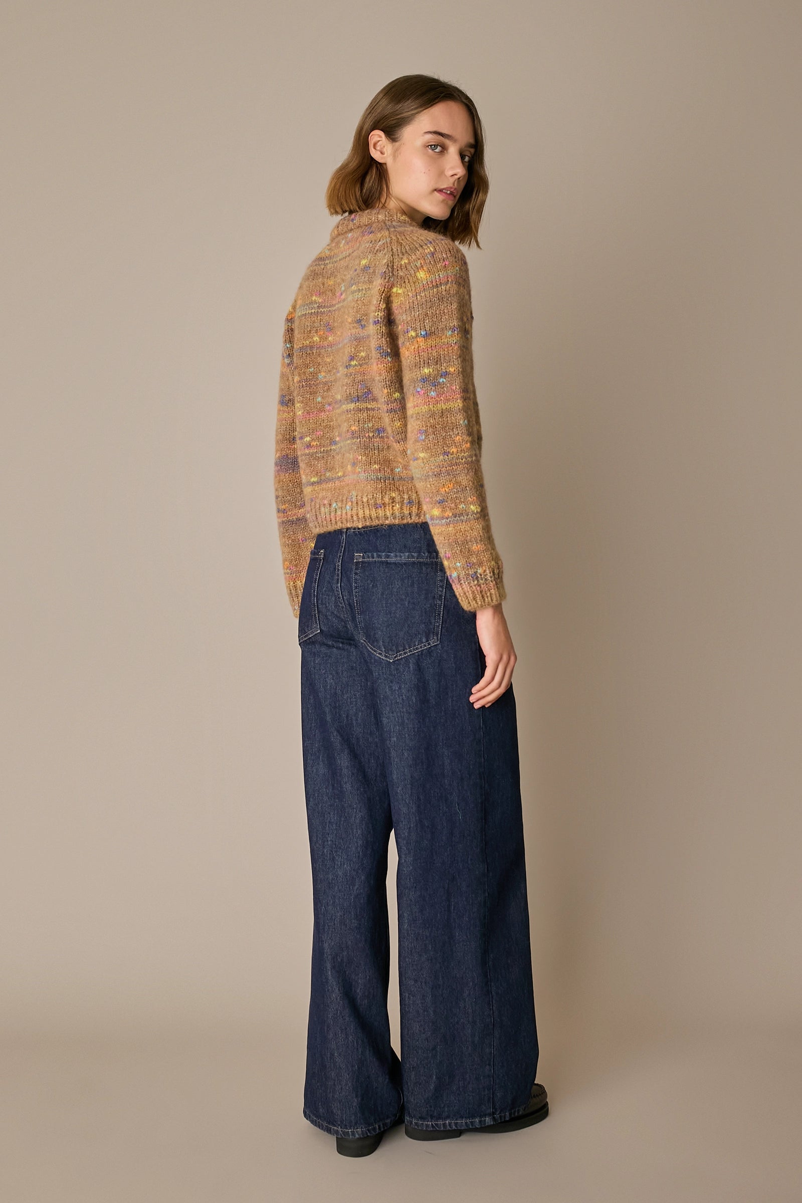 Multicolor crewneck sweater