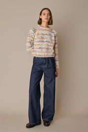 Multicolor crewneck sweater