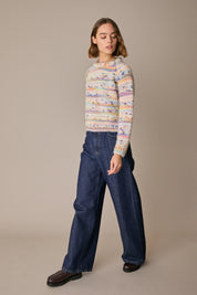 Multicolor crewneck sweater