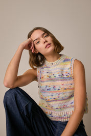 Mlticolor vest