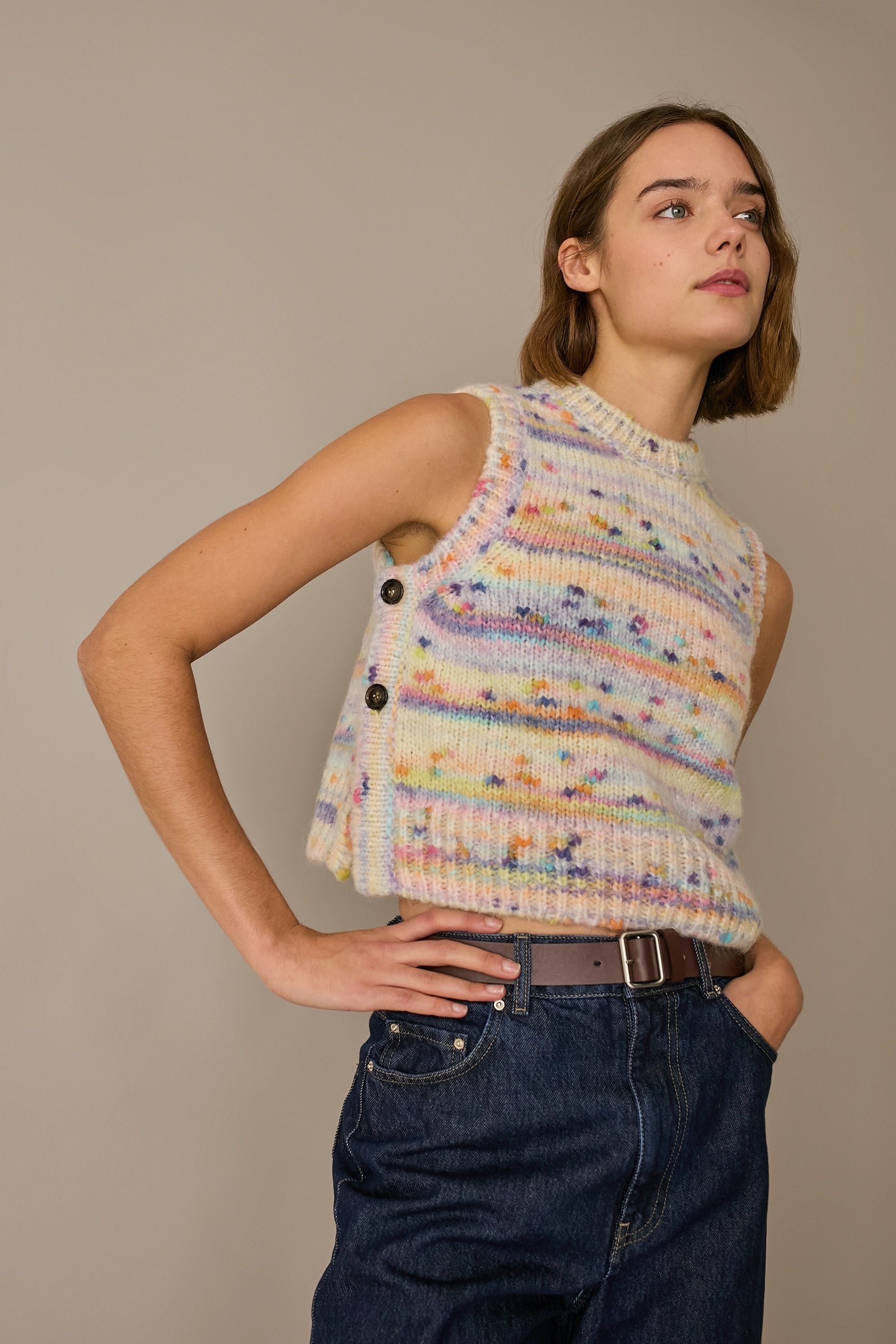 Mlticolor vest