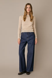 Extra-fine Merino wool openwork sweater