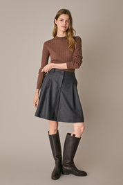 Extra-fine Merino wool openwork sweater