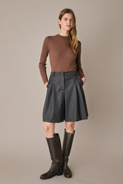 Extra-fine Merino wool openwork sweater