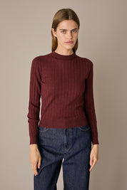 Extra-fine Merino wool openwork sweater