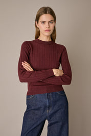Extra-fine Merino wool openwork sweater