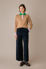polo colour block biscotto da ufficio