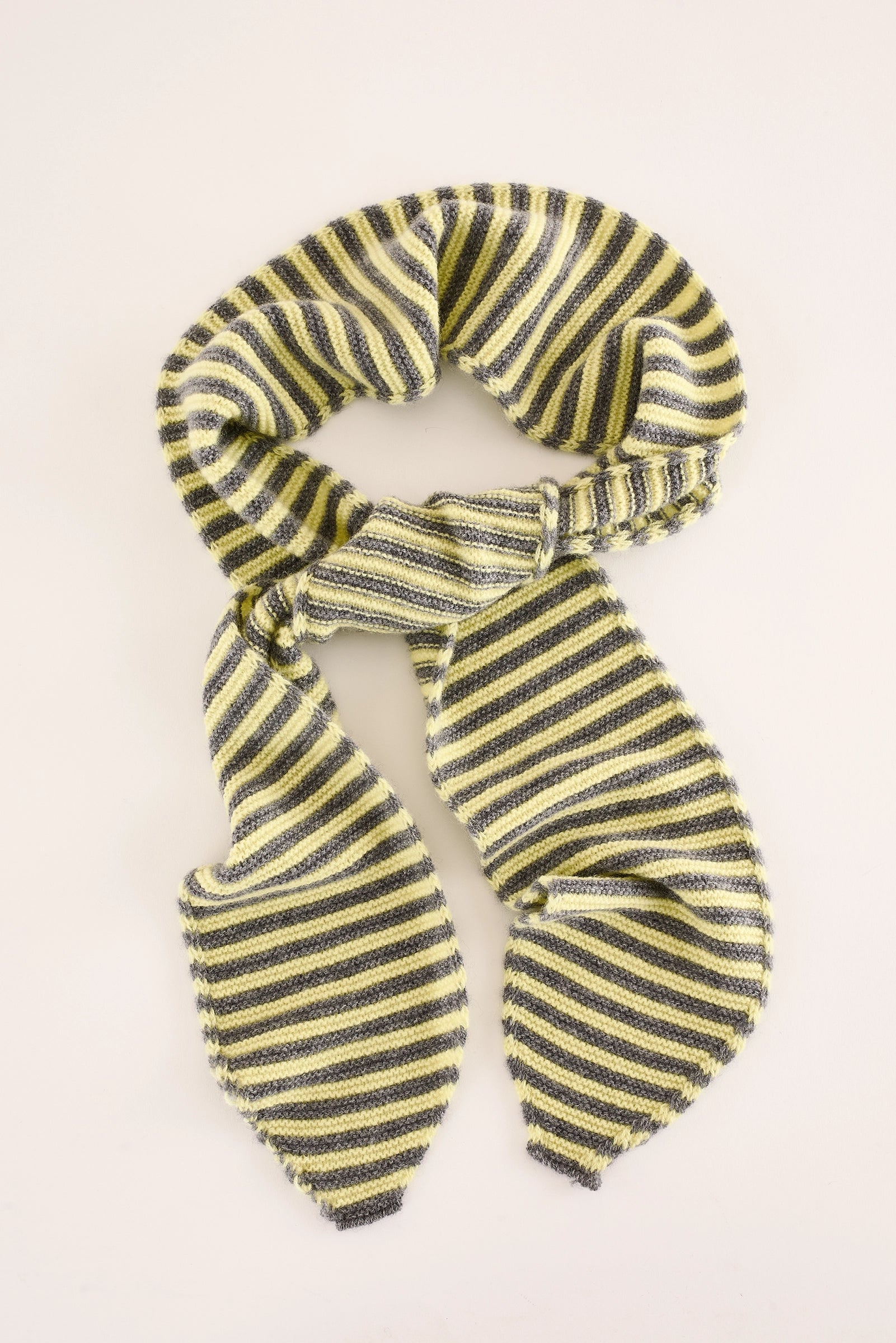 Sciarpa in cashmere a righe